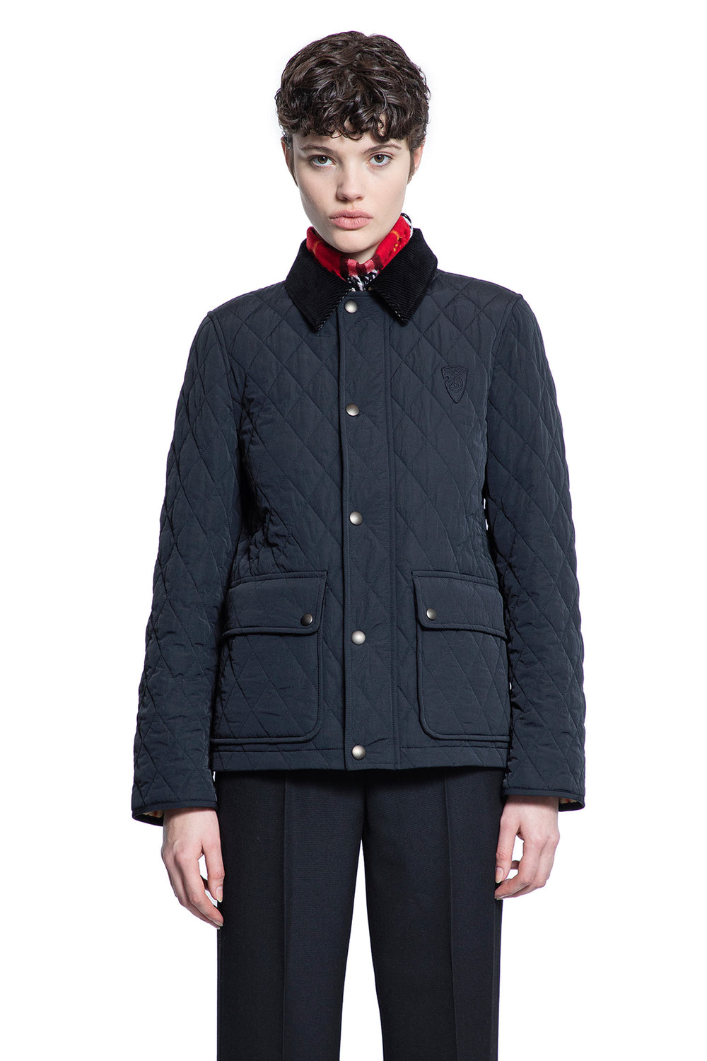 BURBERRY WOMAN BLACK JACKETS