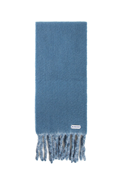 BURBERRY UNISEX BLUE SCARVES