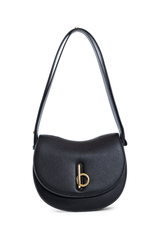 BURBERRY WOMAN BLACK SHOULDER BAGS