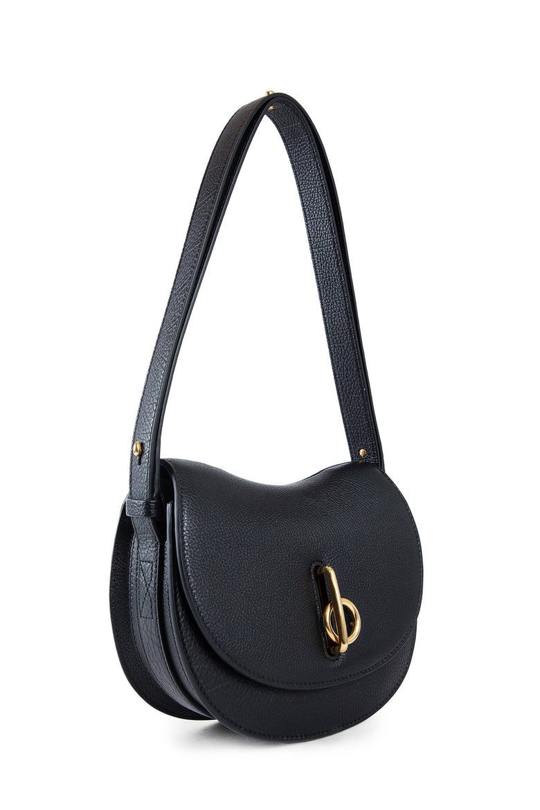 BURBERRY WOMAN BLACK SHOULDER BAGS