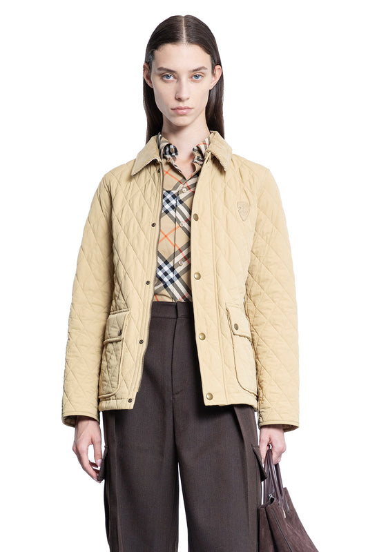 BURBERRY WOMAN BEIGE JACKETS