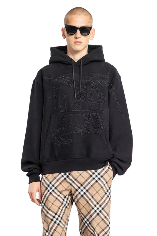 BURBERRY MAN BLACK SWEATSHIRTS