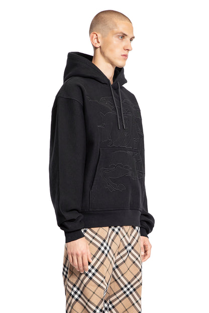 BURBERRY MAN BLACK SWEATSHIRTS