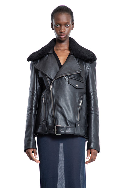 Antonioli SAINT LAURENT WOMAN BLACK JACKETS