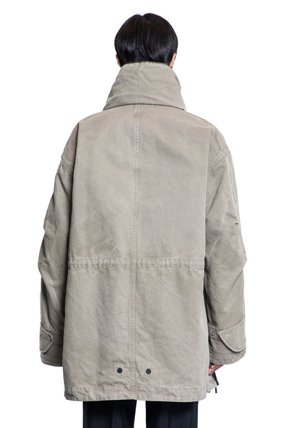 BURBERRY MAN GREY COATS