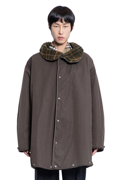 BURBERRY MAN GREY COATS