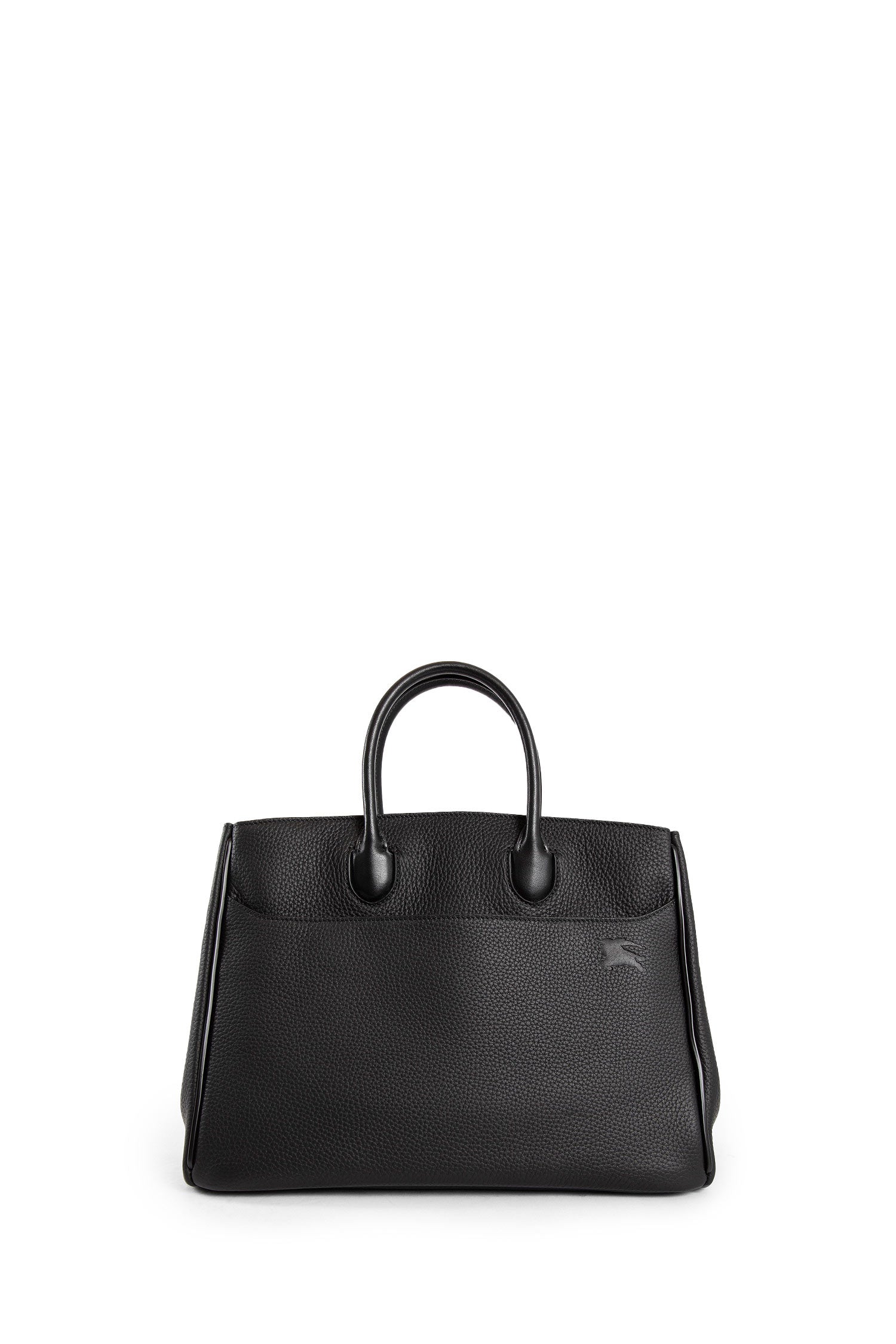 BURBERRY WOMAN BLACK TOP HANDLE BAGS