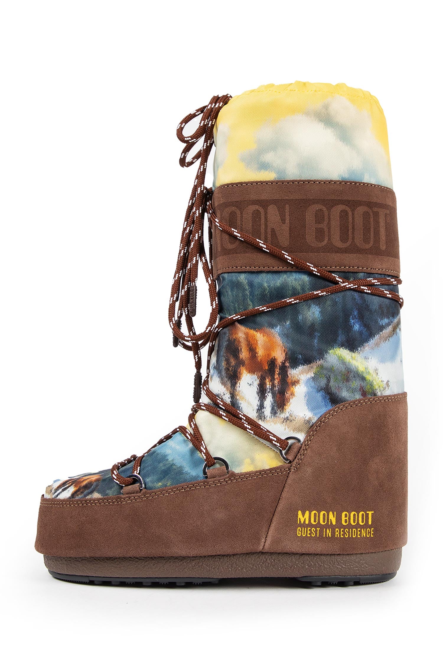 Guest in Residence Icon Postcard Boots