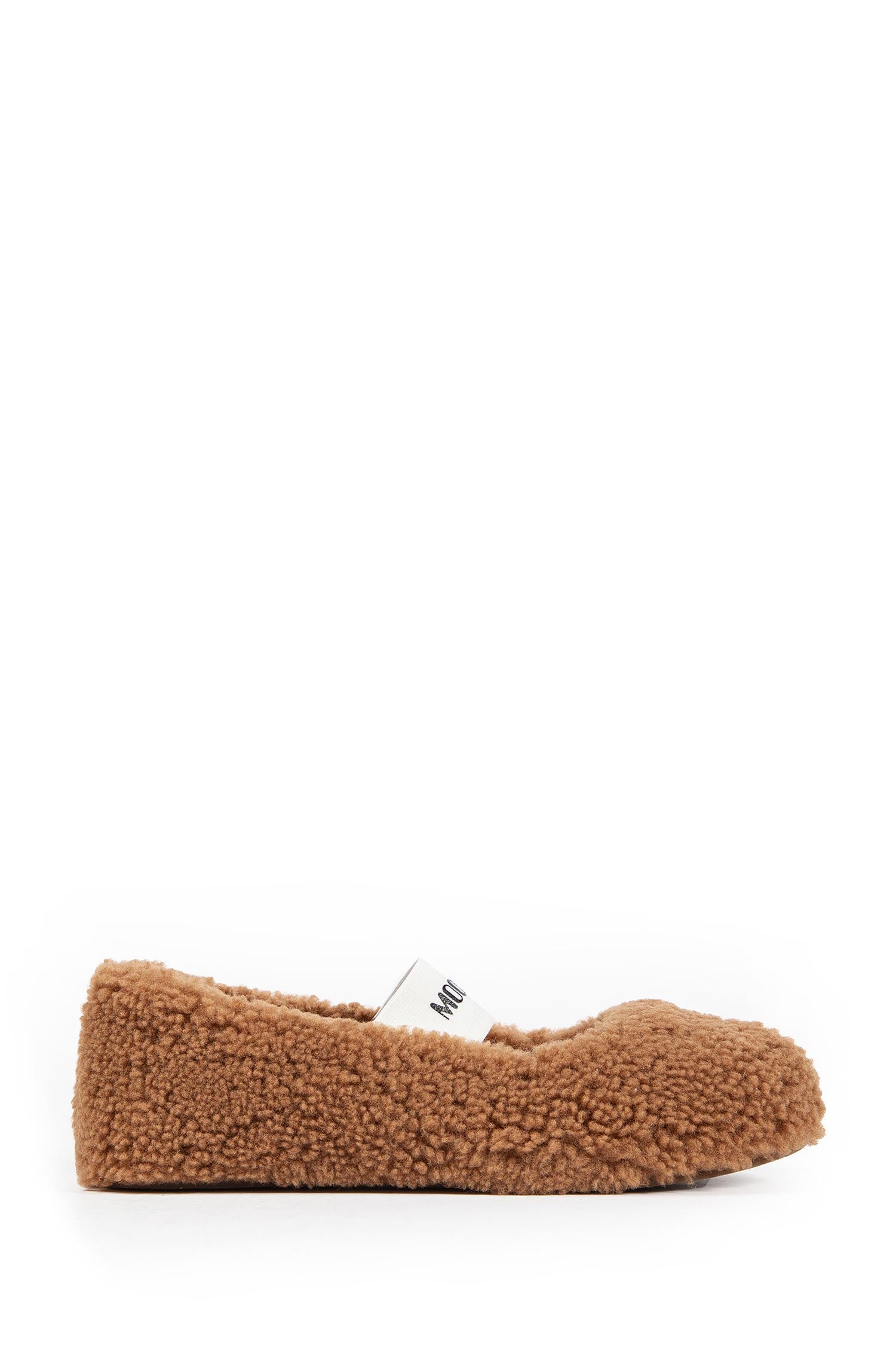 MB Shearling Ballerinas