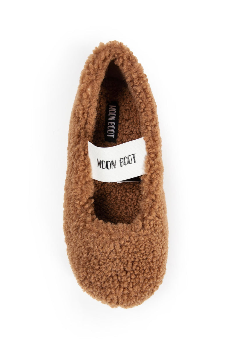 MB Shearling Ballerinas