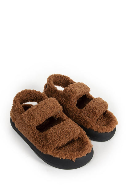 Shearling Sandals
