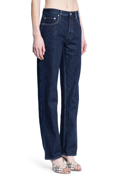 BURBERRY WOMAN BLUE JEANS