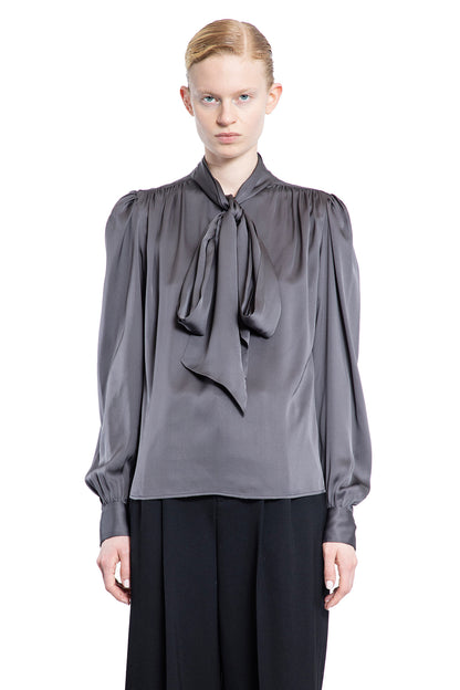 Antonioli SAINT LAURENT WOMAN GREY SHIRTS