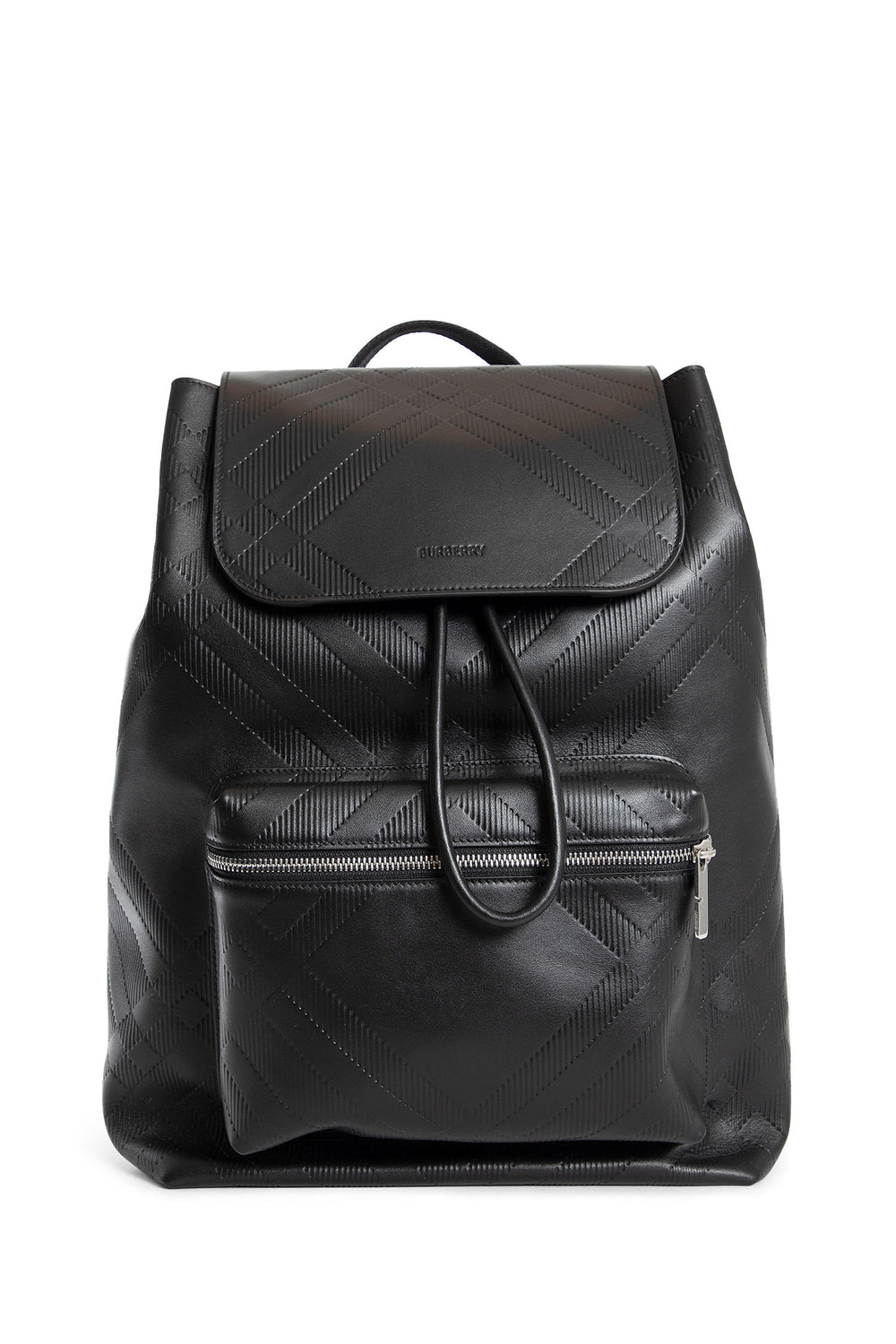 BURBERRY MAN BLACK BACKPACKS & TRAVEL BAGS