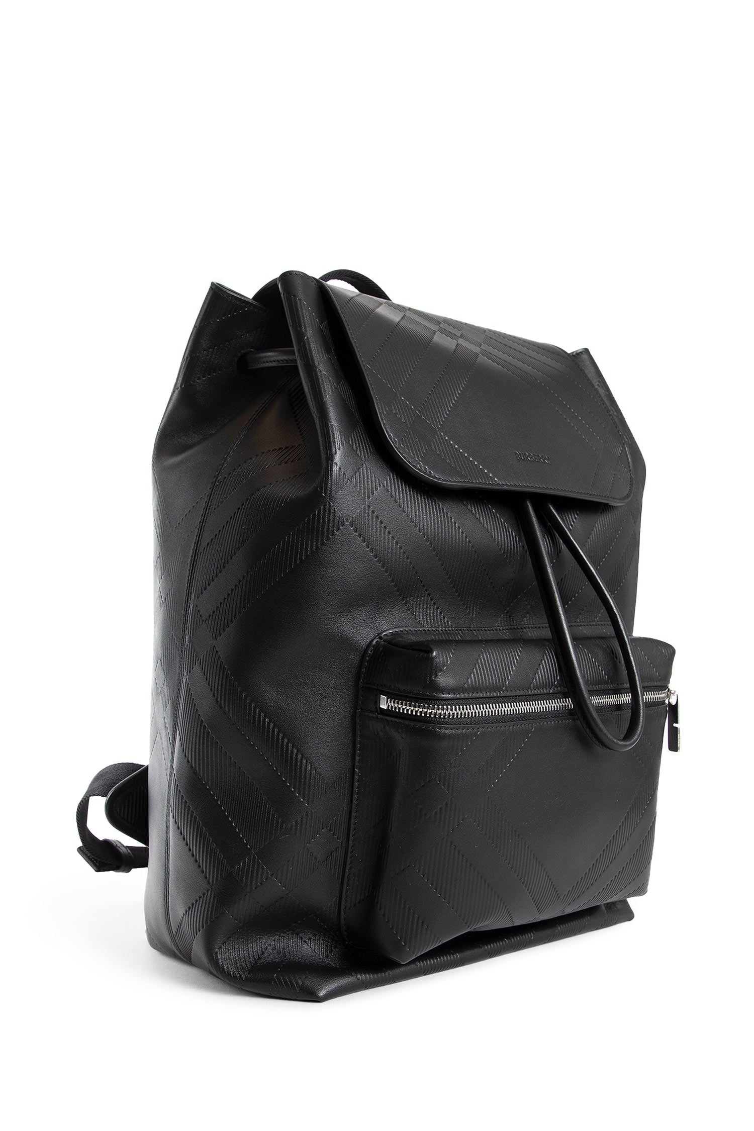 BURBERRY MAN BLACK BACKPACKS & TRAVEL BAGS