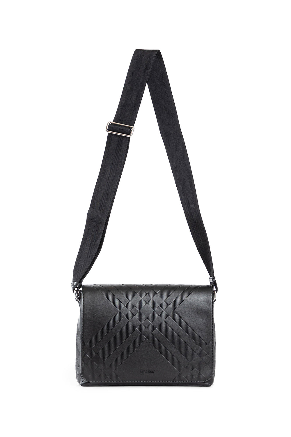 BURBERRY MAN BLACK CROSSBODY BAGS