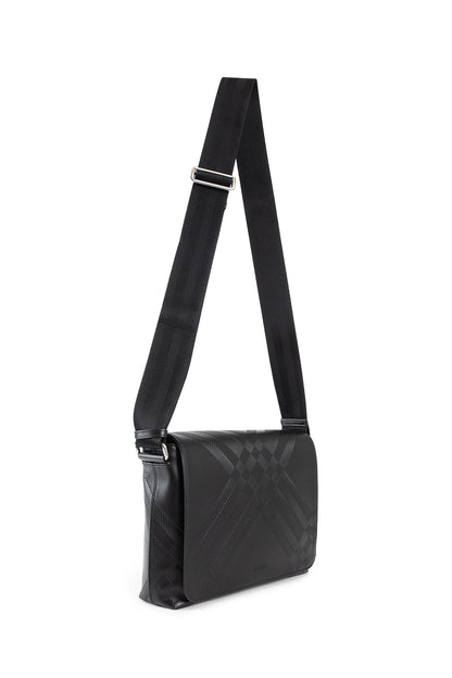 BURBERRY MAN BLACK CROSSBODY BAGS