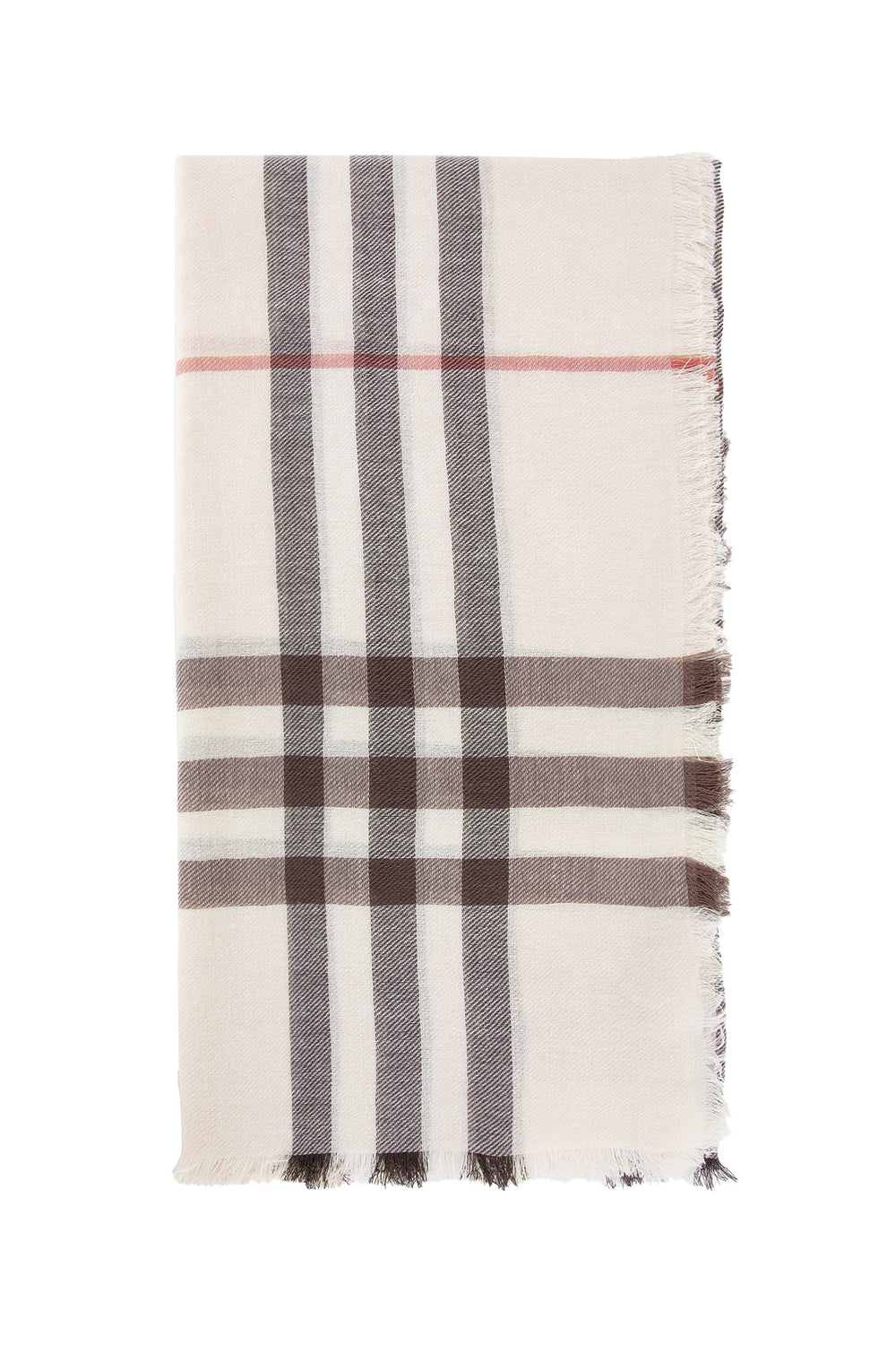 BURBERRY WOMAN BEIGE SCARVES