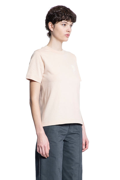 BURBERRY WOMAN PINK T-SHIRTS & TANK TOPS