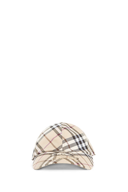 BURBERRY UNISEX BEIGE HATS