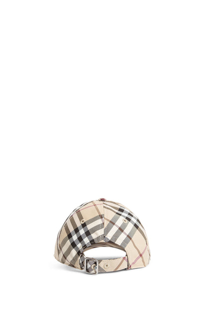 BURBERRY UNISEX BEIGE HATS