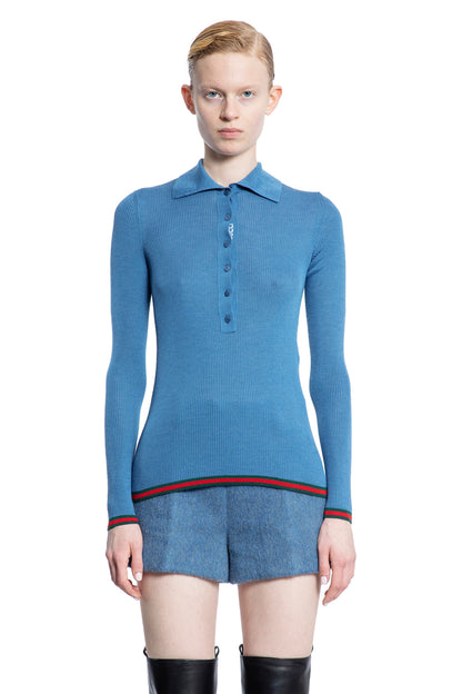 Antonioli GUCCI WOMAN BLUE KNITWEAR