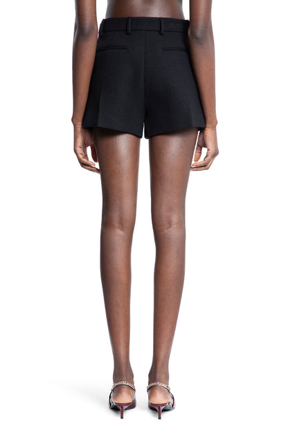 GUCCI WOMAN BLACK SHORTS