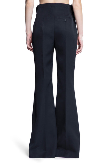 ALEXANDER MCQUEEN WOMAN BLACK TROUSERS