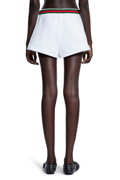 GUCCI WOMAN WHITE SHORTS