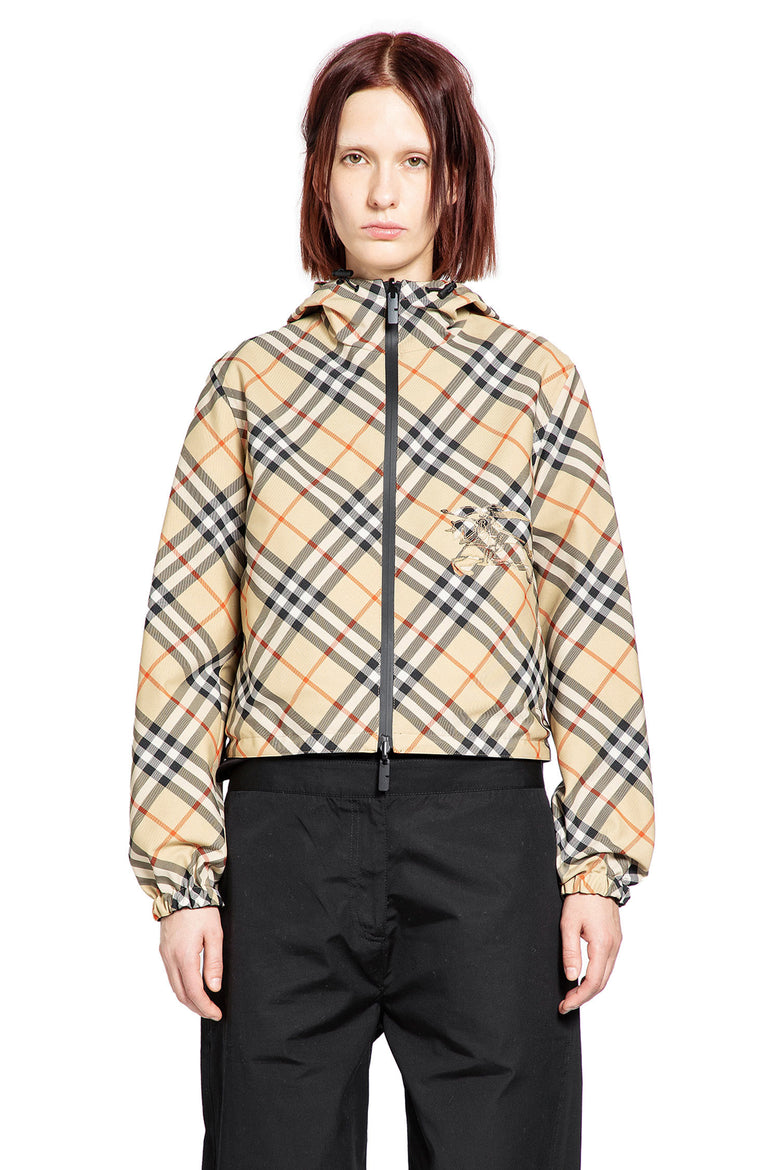 Cropped Reversible Windbreaker jacket