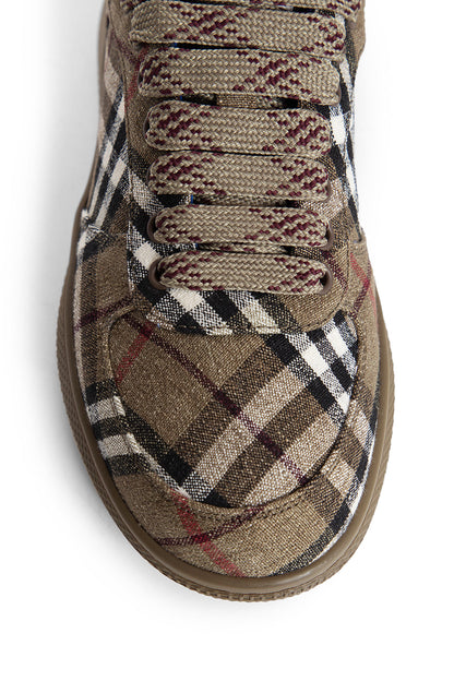 BURBERRY MAN BROWN SNEAKERS