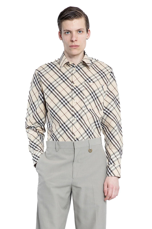 BURBERRY MAN BEIGE SHIRTS - Antonioli.eu