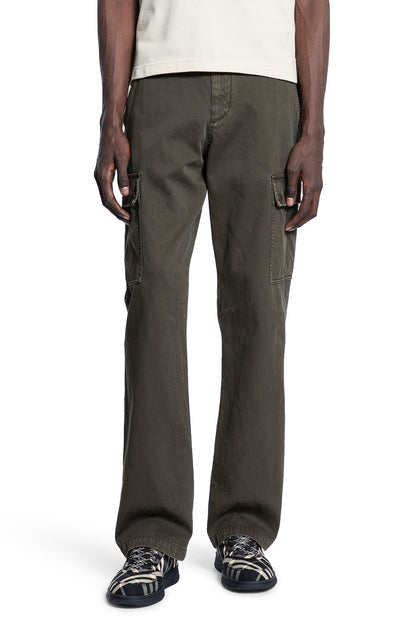 BURBERRY MAN GREEN TROUSERS