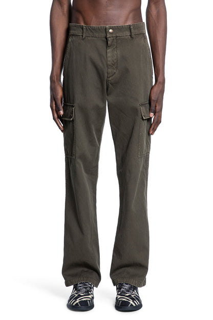 BURBERRY MAN GREEN TROUSERS