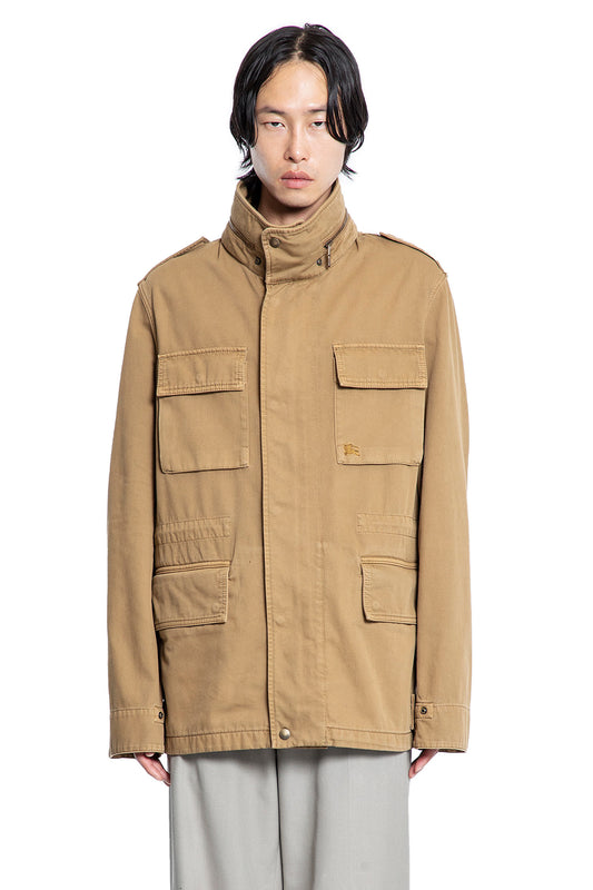 BURBERRY MAN BEIGE JACKETS