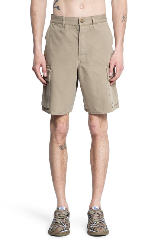 BURBERRY MAN BEIGE SHORTS & SKIRTS