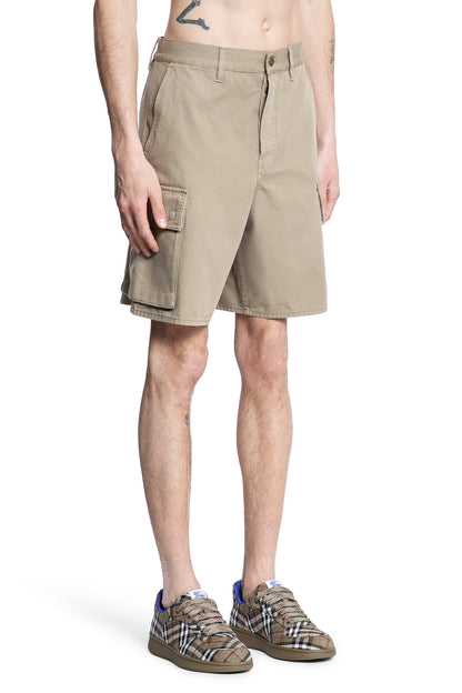 BURBERRY MAN BEIGE SHORTS & SKIRTS