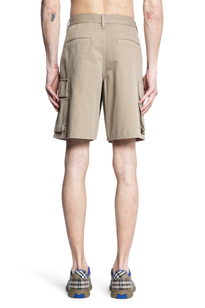 BURBERRY MAN BEIGE SHORTS & SKIRTS