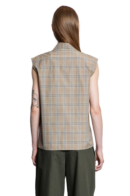BURBERRY WOMAN BEIGE VESTS - Antonioli.eu