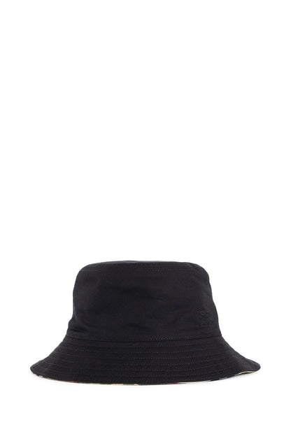 BURBERRY MAN BLACK HATS