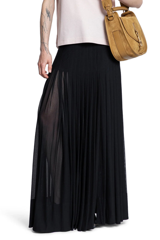 Pleated Crêpe Jersey Maxi Skirt - Antonioli.eu