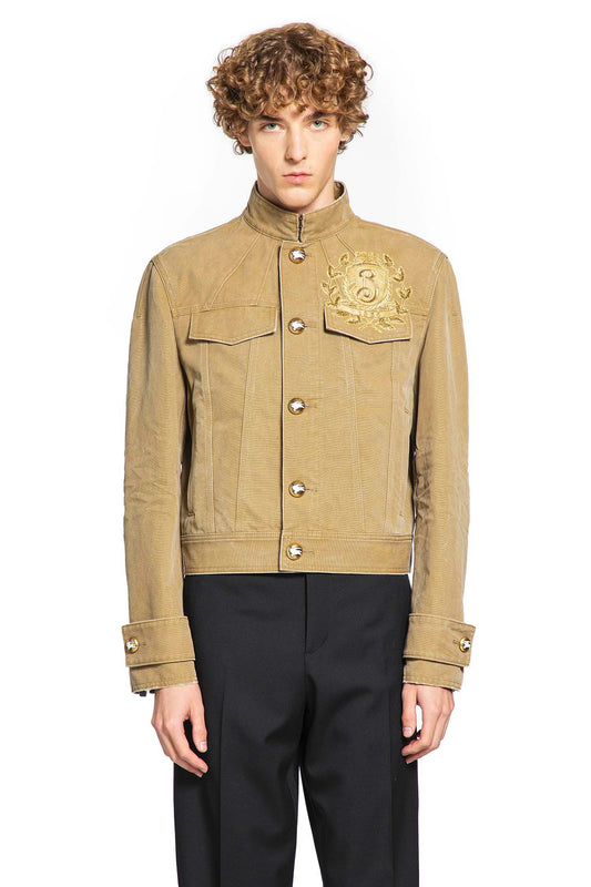 B Crest Cotton Jacket