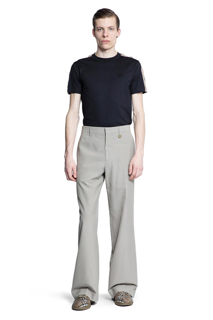 BURBERRY MAN BEIGE TROUSERS