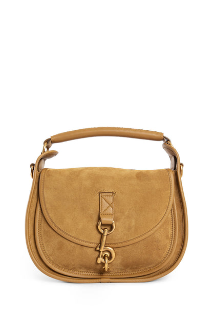 BURBERRY WOMAN BROWN TOP HANDLE BAGS