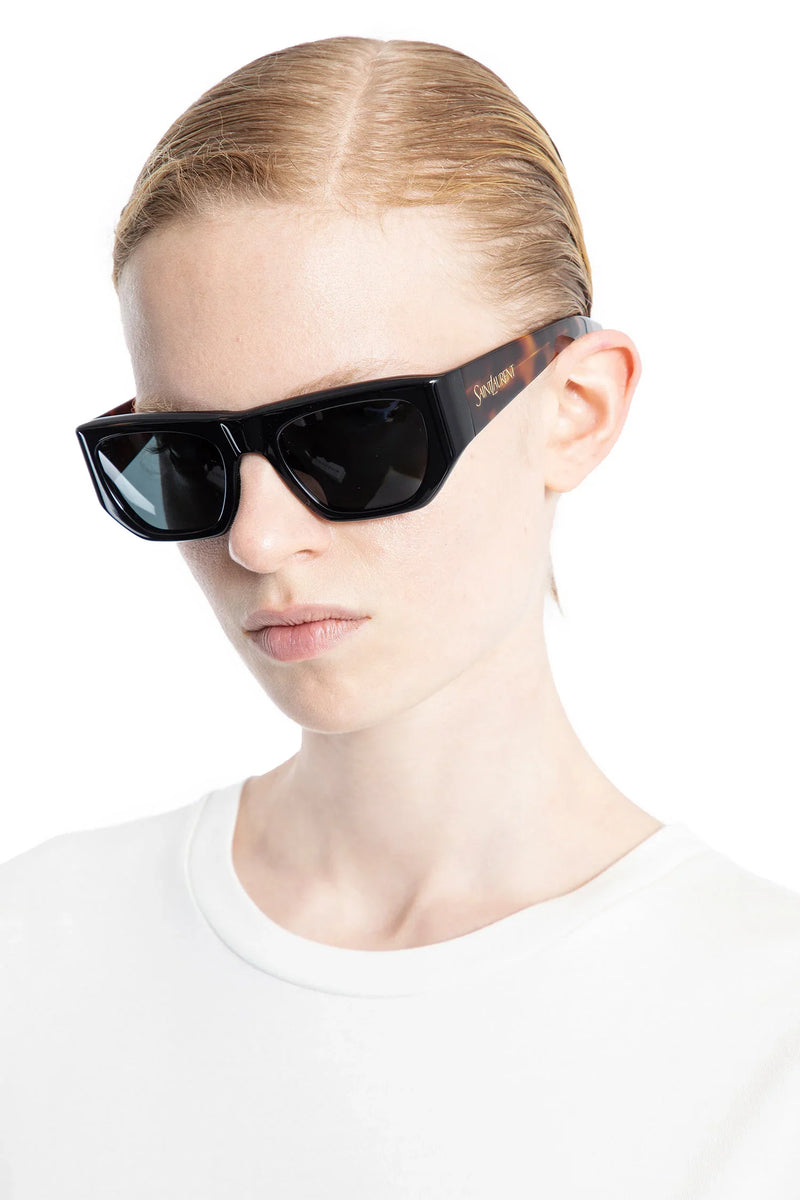 SAINT LAURENT WOMAN BLACK EYEWEAR - Antonioli.eu