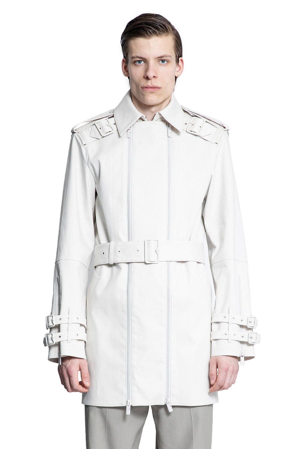 BURBERRY MAN WHITE COATS