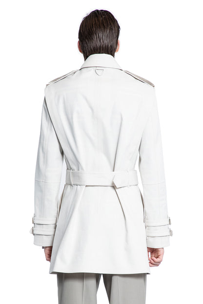 BURBERRY MAN WHITE COATS