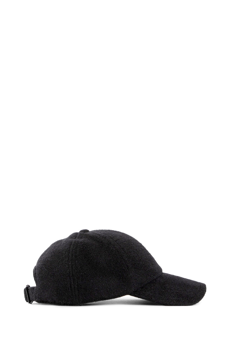 SAINT LAURENT WOMAN BLACK HATS