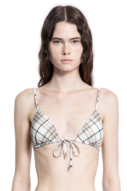 BURBERRY WOMAN GREY SWIMWEAR