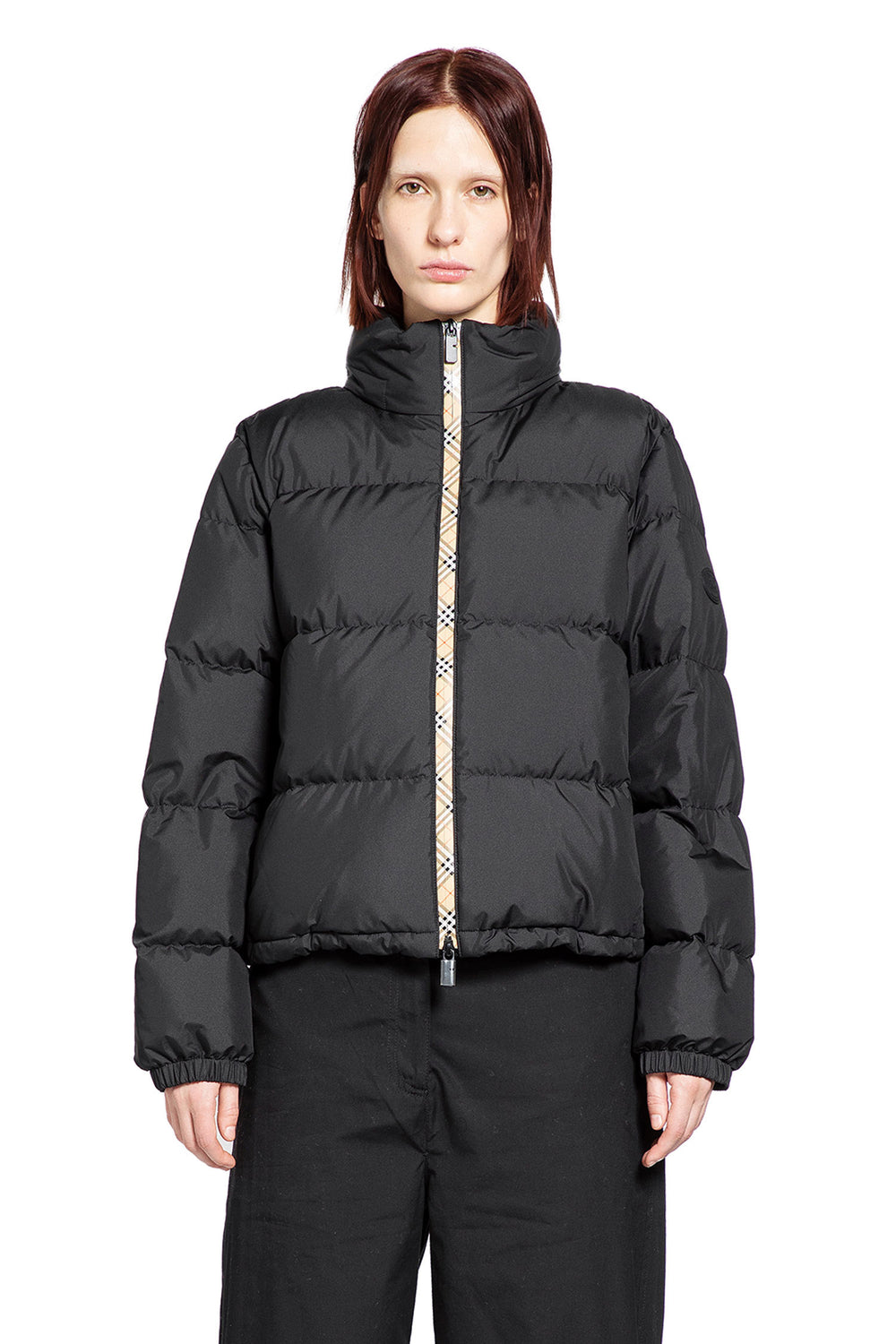 Check Trim Ambleside Puffer Jacket